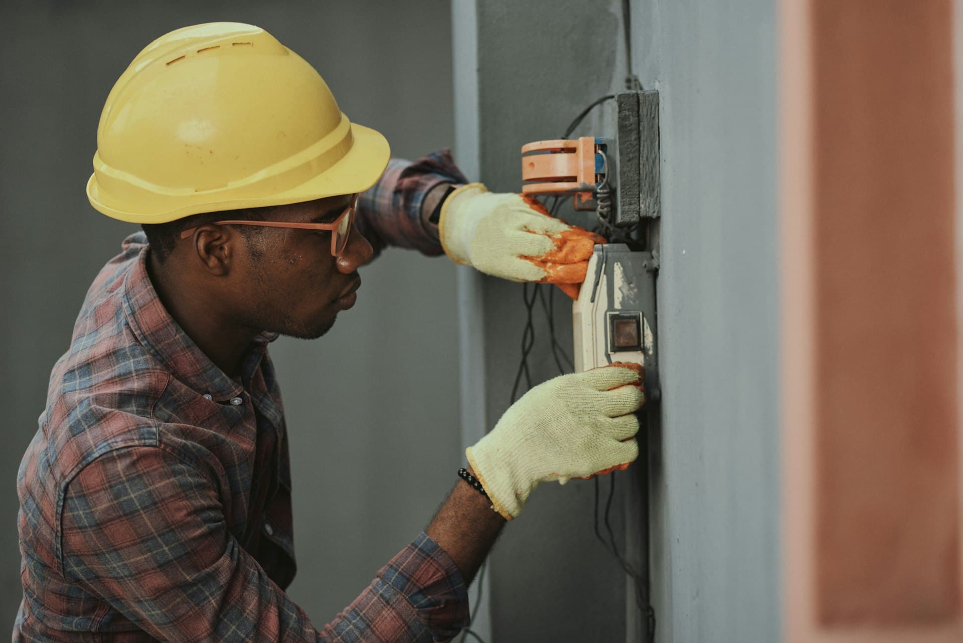 Construction tools and equipment at a SMAF project site